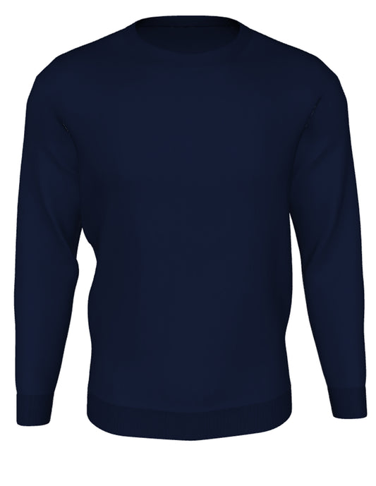 Navy - Crew Neck Sweatshirt