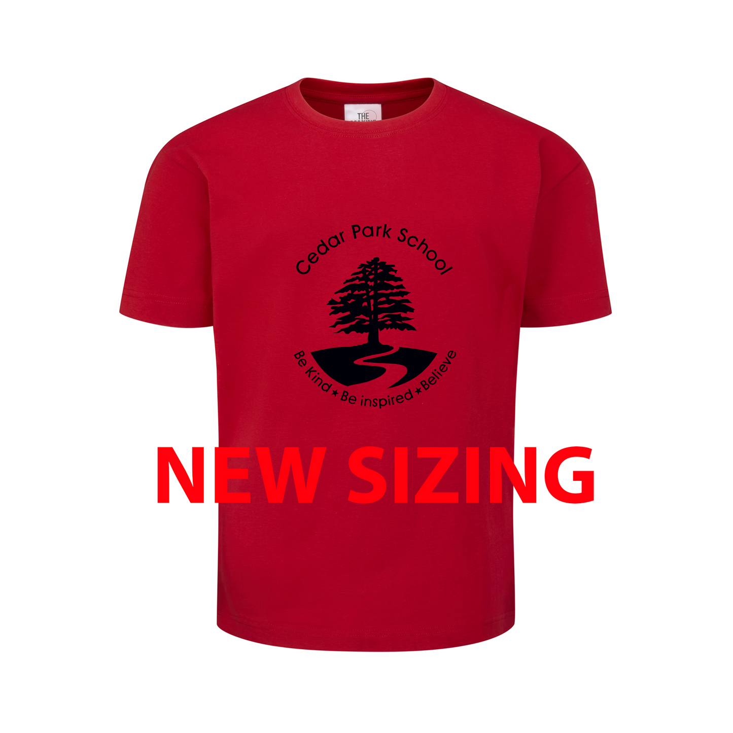 Cedar Park Primary School - Cotton Unisex T-Shirt Red