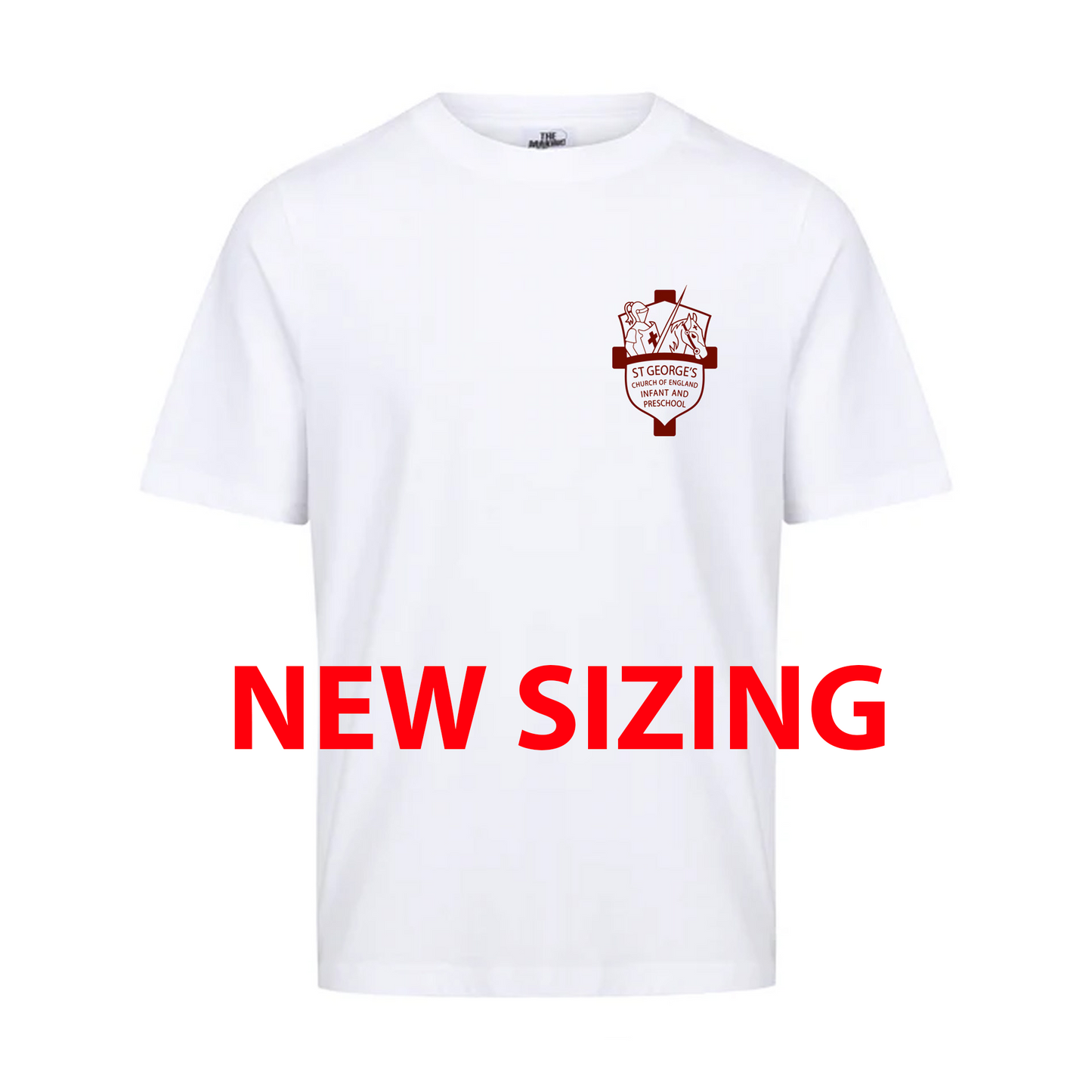 St George's C of E Infant and Preschool - Unisex Cotton T-Shirt