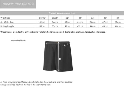 Falcon Spirit Sports Short