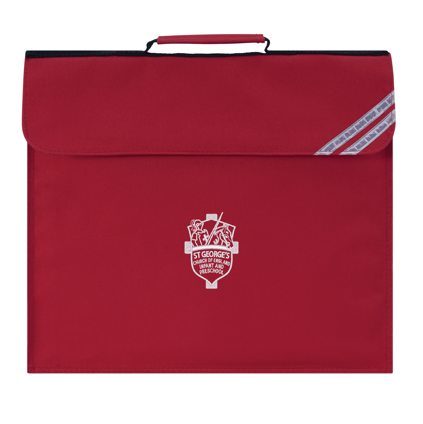 St George's C of E Infant and Preschool - Expandable Book Bag NEW