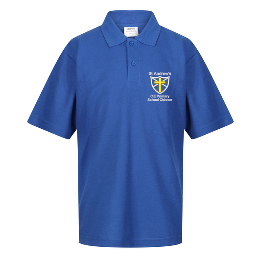 St Andrew's Church of England Primary School - Polo Shirt - Royal Blue