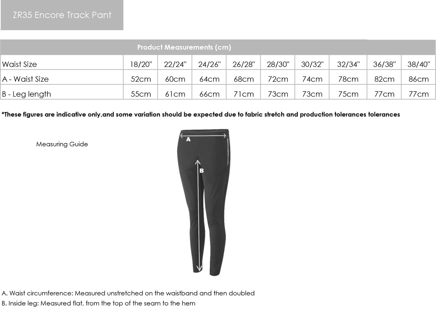 The Emmbrook School - Encore ZR35 Training Trouser