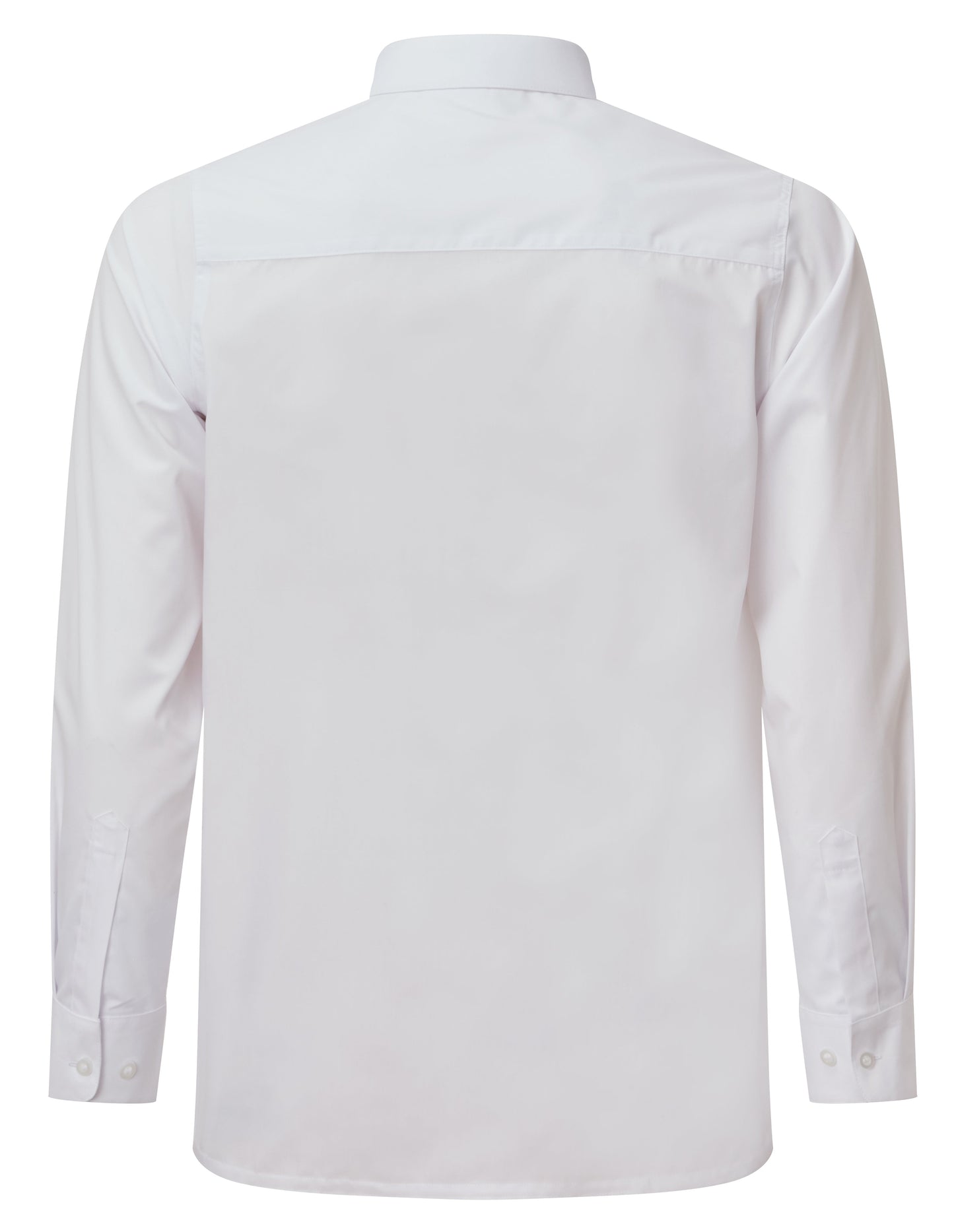 White- Boys' Long Sleeve Shirt (Twin Pack)