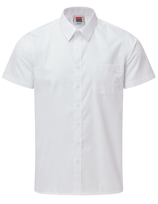White - Boys' Short Sleeve Shirt (Twin Pack) - School Uniform Shop