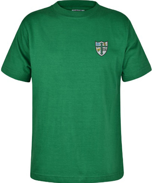 Highcliffe St Mark Primary School - Emerald - Unisex Cotton T-Shirt - School Uniform Shop