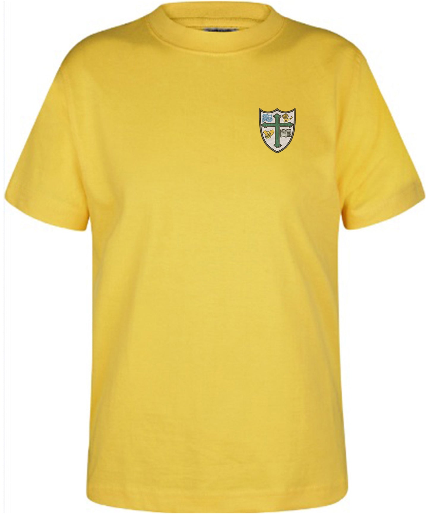 Highcliffe St Mark Primary School - Gold - Unisex Cotton T-Shirt