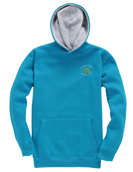 Sonning Common Primary School - Contrast PE Hoodie - School Uniform Shop