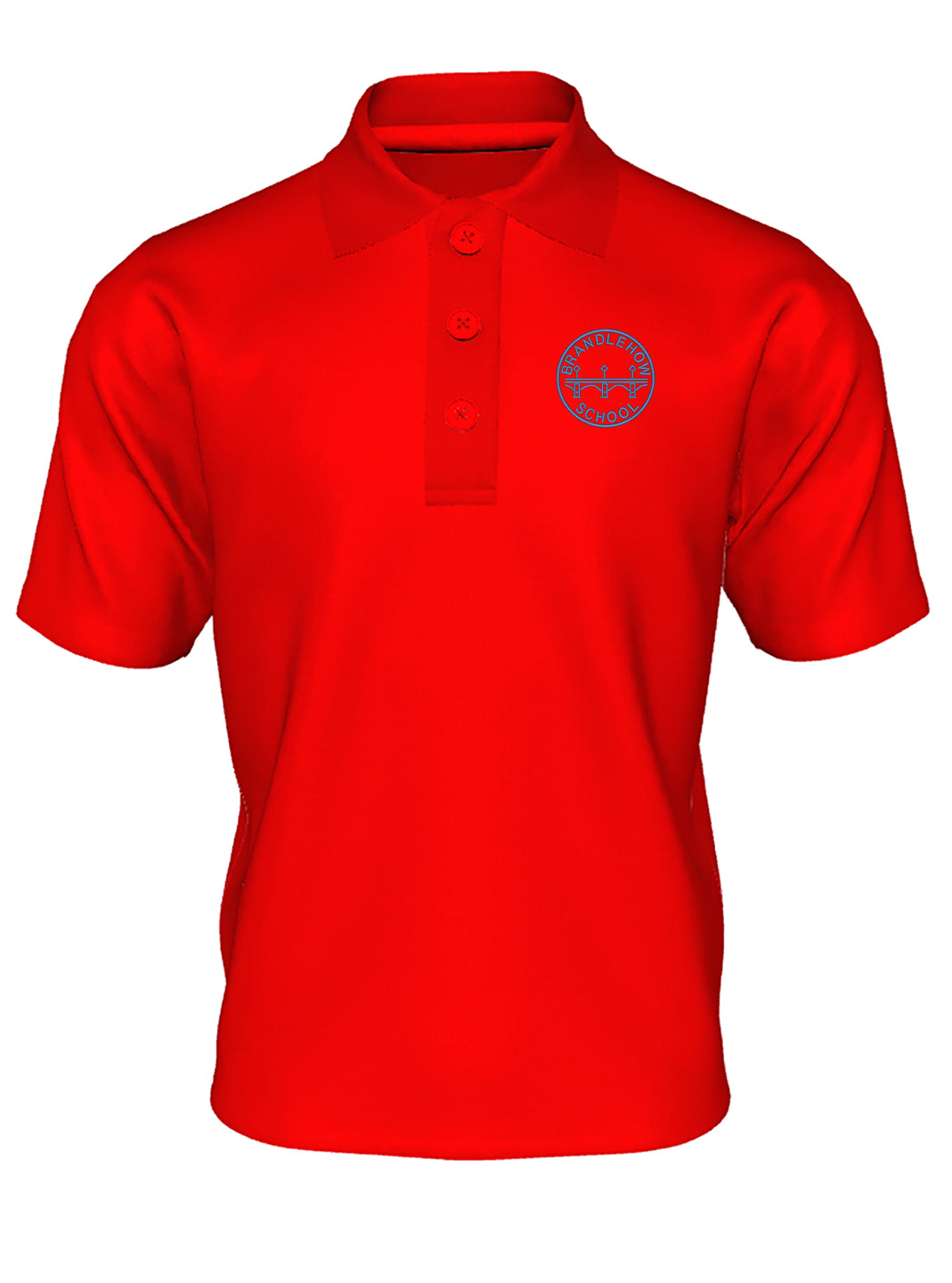 Brandlehow Primary School - Polo Shirt - Red - School Uniform Shop