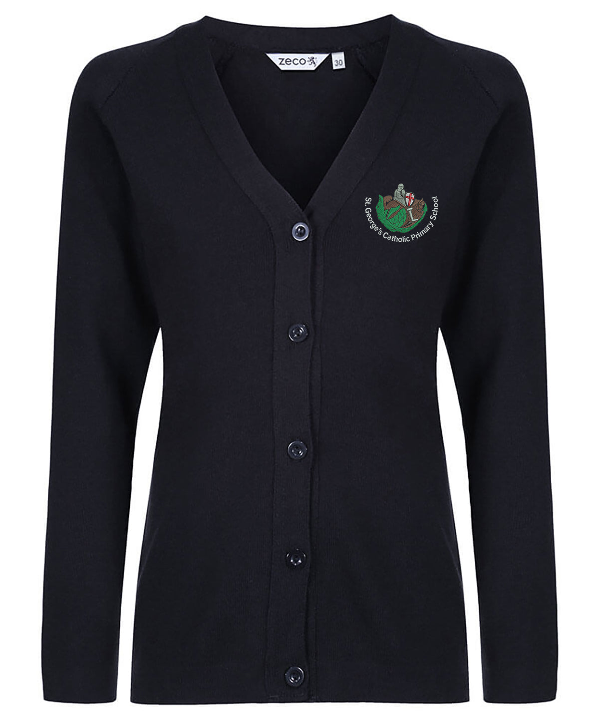 St George's Catholic Primary Voluntary Academy - Knitted Cardigan