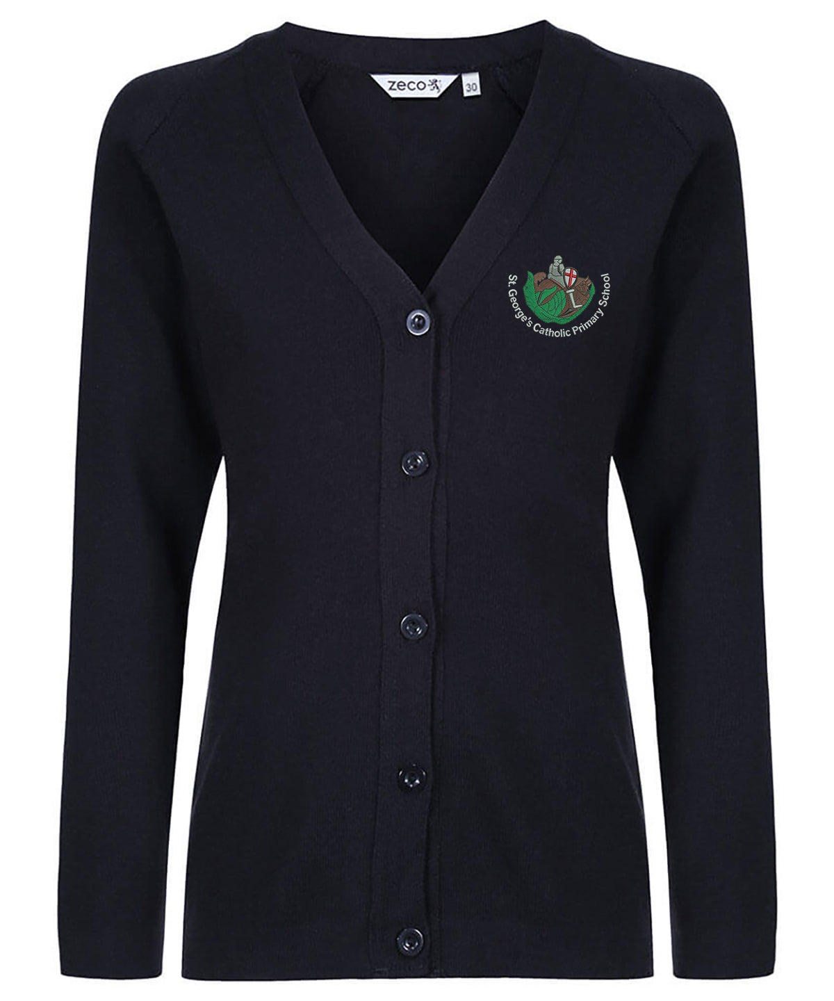 St George's Catholic Primary Voluntary Academy - Knitted Cardigan ...