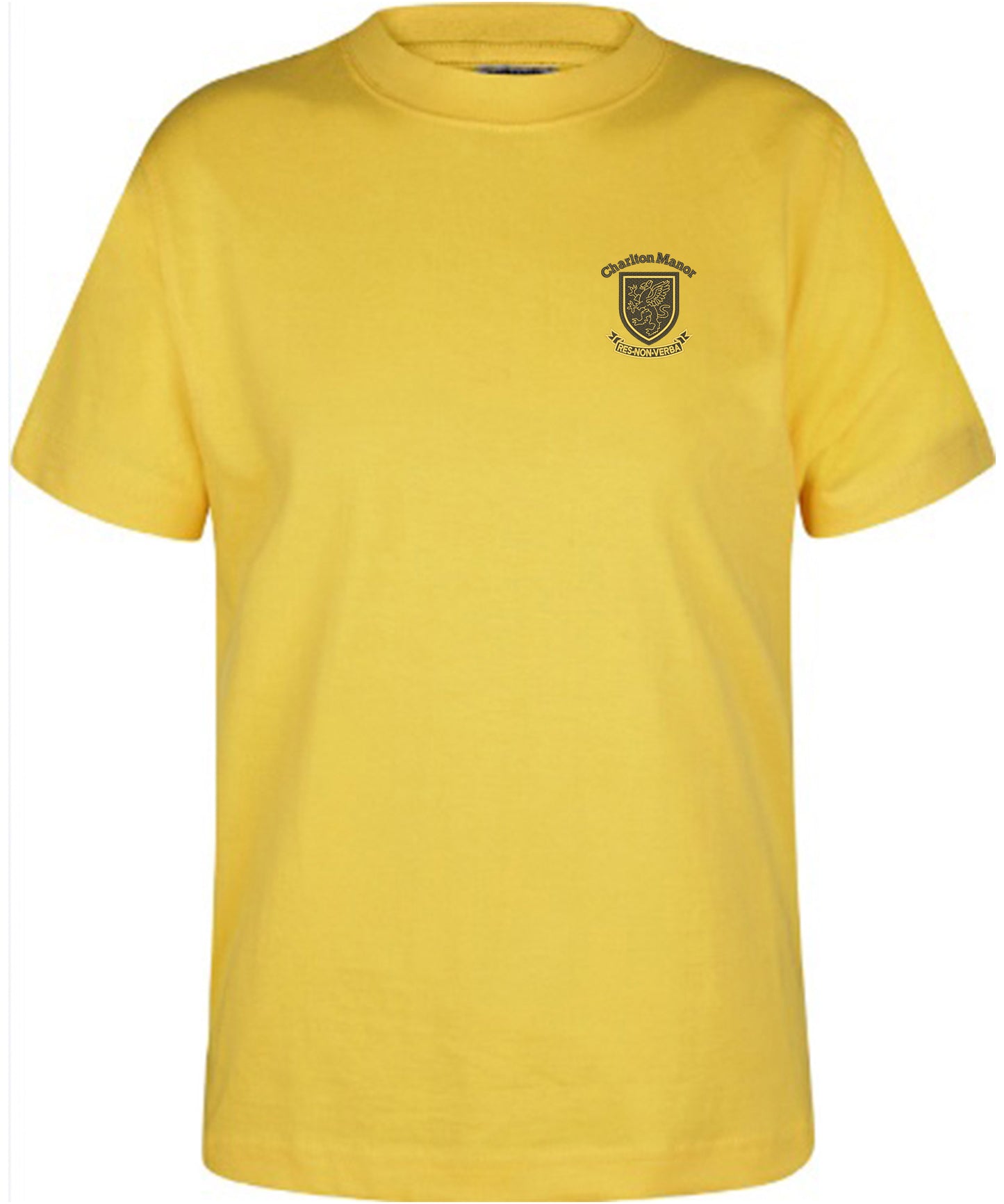 Charlton Manor Primary School - Unisex Cotton T-Shirt - Gold